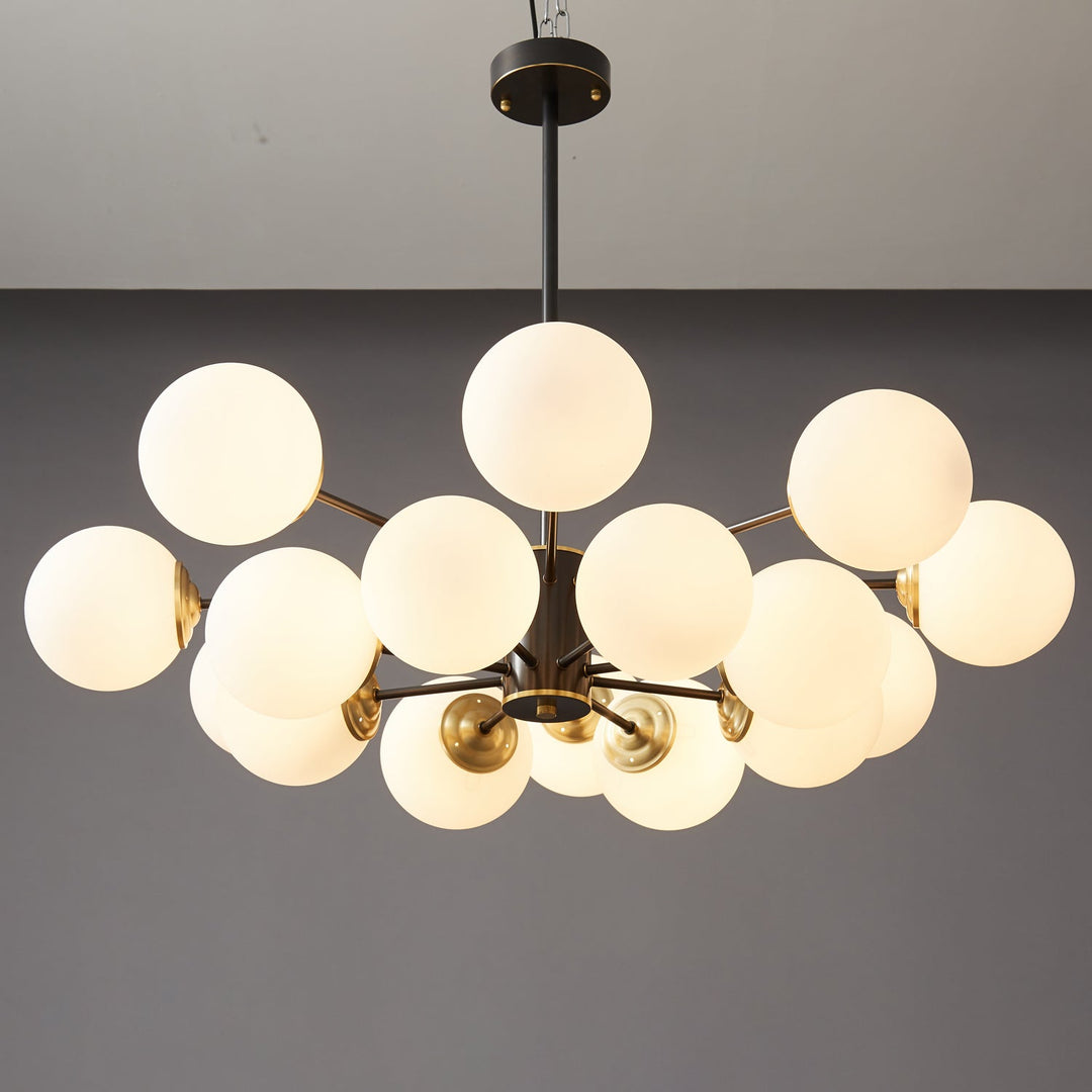 Catalos Lustre en Verre et Laiton de Qualité Supérieure Orb - Neutralighting