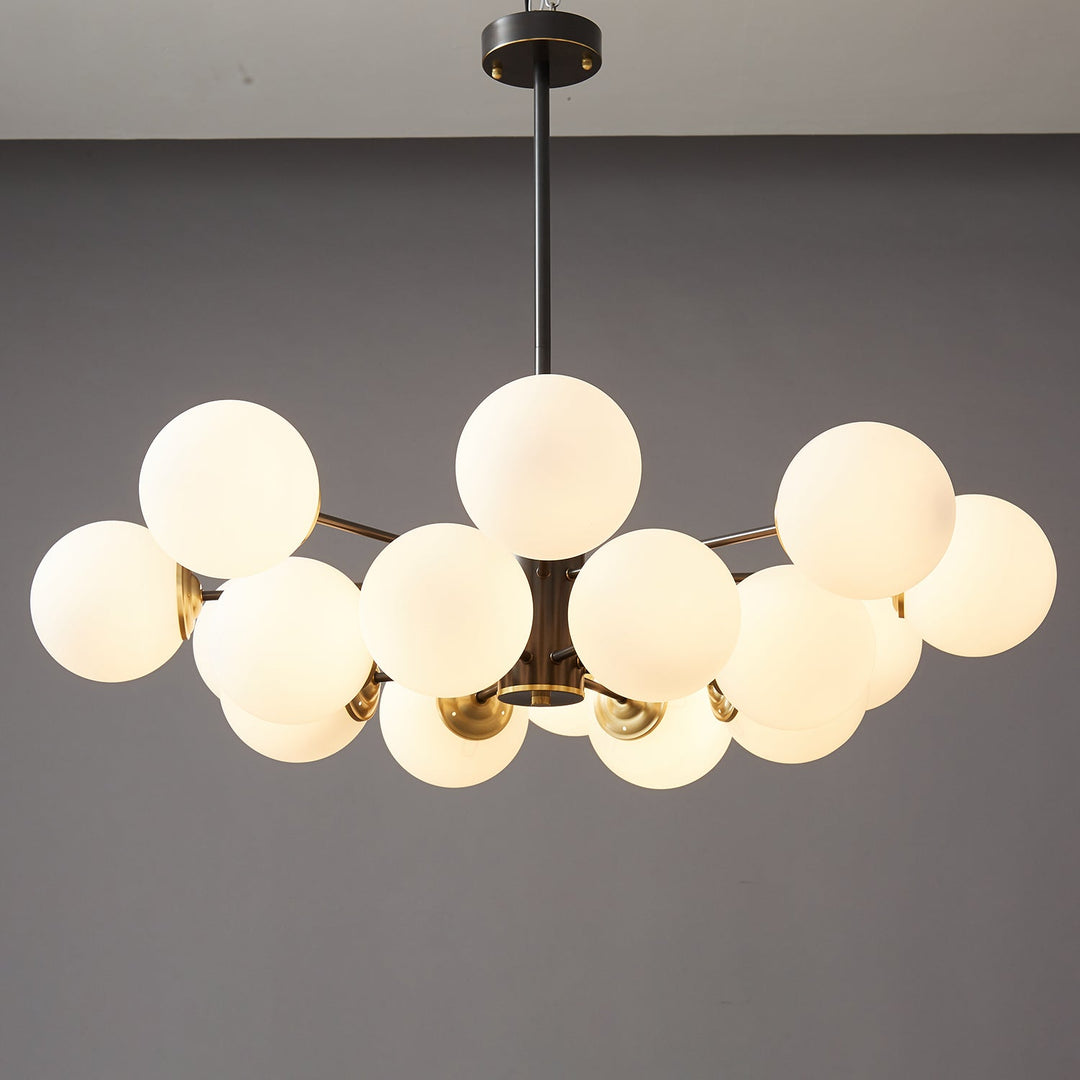Catalos Lustre en Verre et Laiton de Qualité Supérieure Orb - Neutralighting