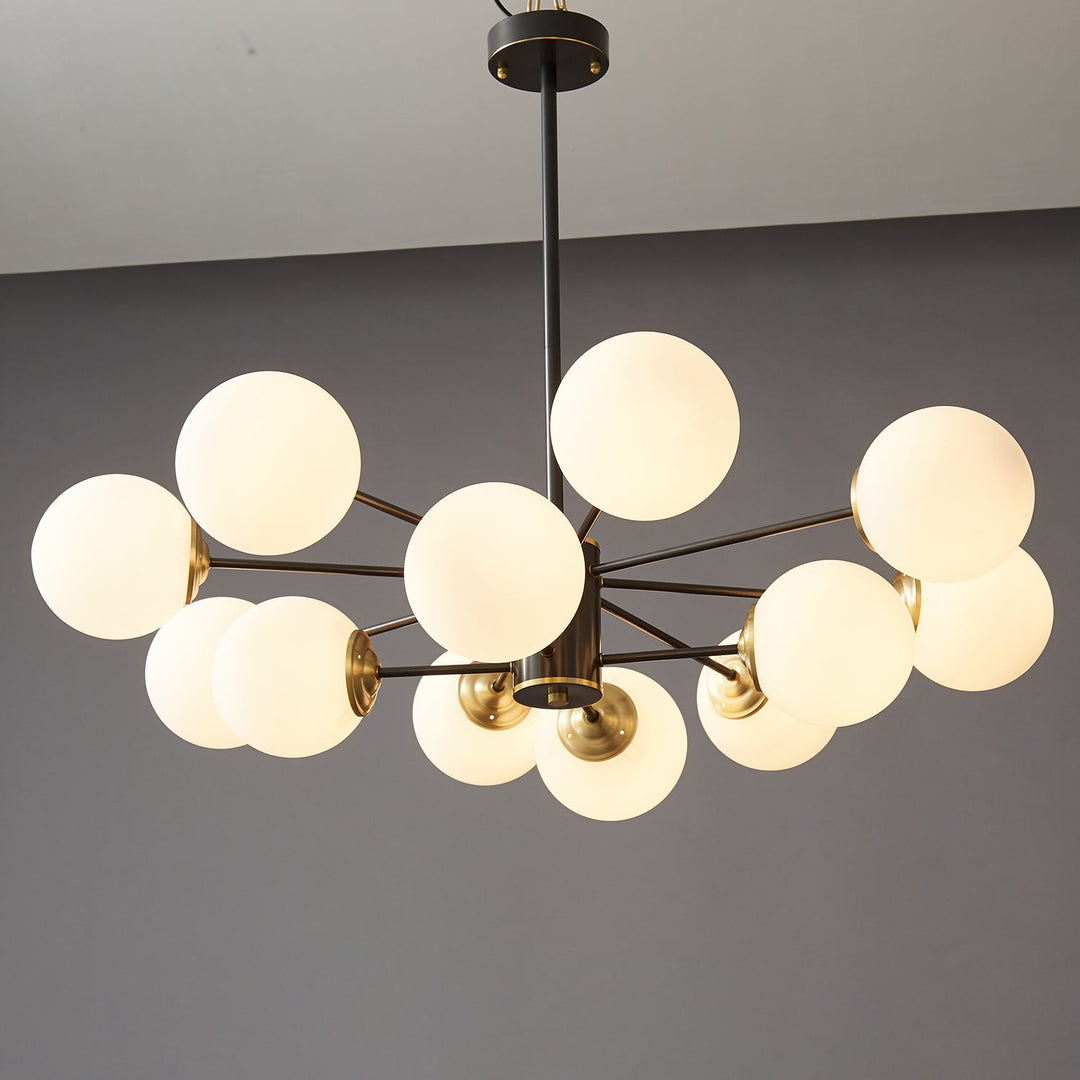 Catalos Lustre en Verre et Laiton de Qualité Supérieure Orb - Neutralighting