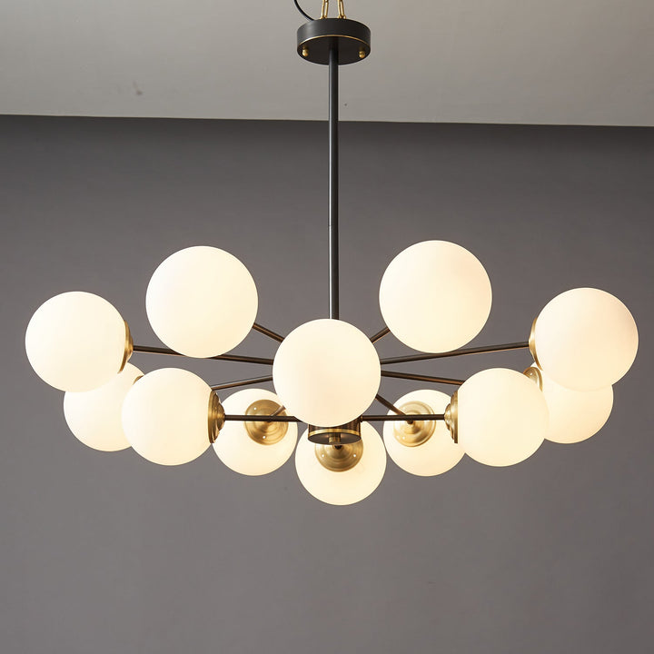 Catalos Lustre en Verre et Laiton de Qualité Supérieure Orb - Neutralighting