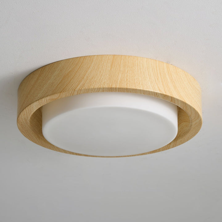 Daniel Minimaliste Bois Plafonnier Lumière - Neutralighting
