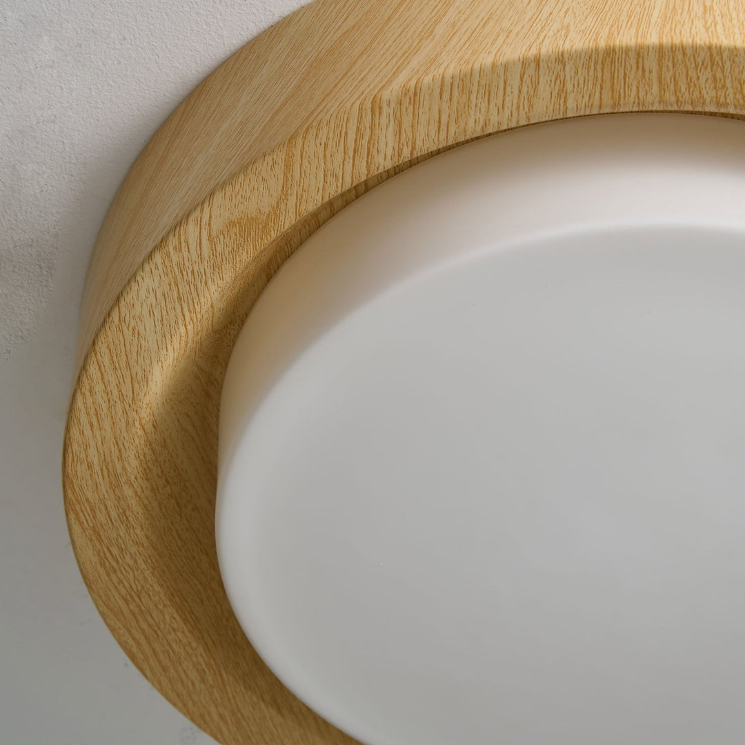 Daniel Minimaliste Bois Plafonnier Lumière - Neutralighting