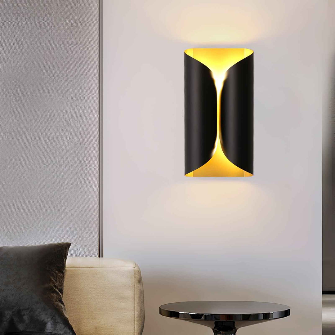 Noirra Métal 18cm Noir LED 40W