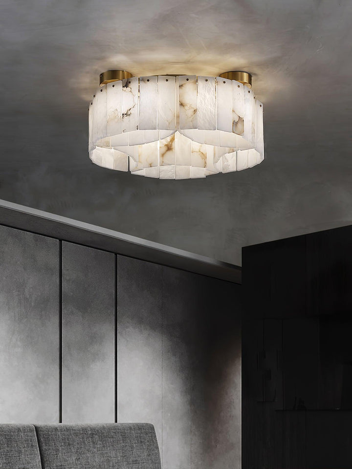 Selene Plafonnier Moderne en Albâtre - Neutralighting