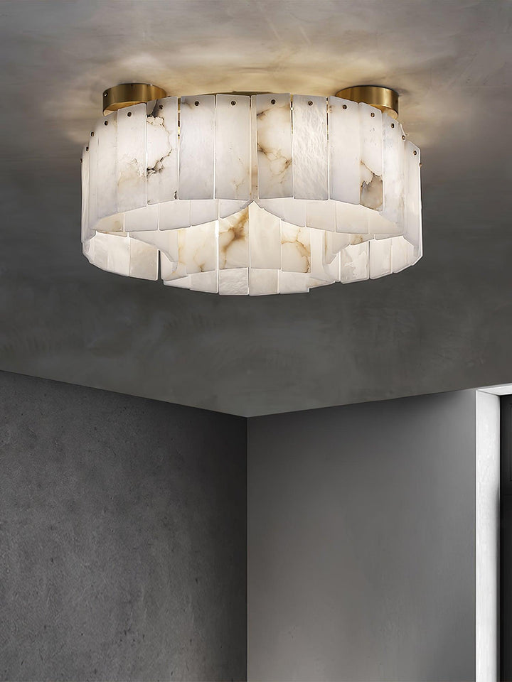 Selene Plafonnier Moderne en Albâtre - Neutralighting