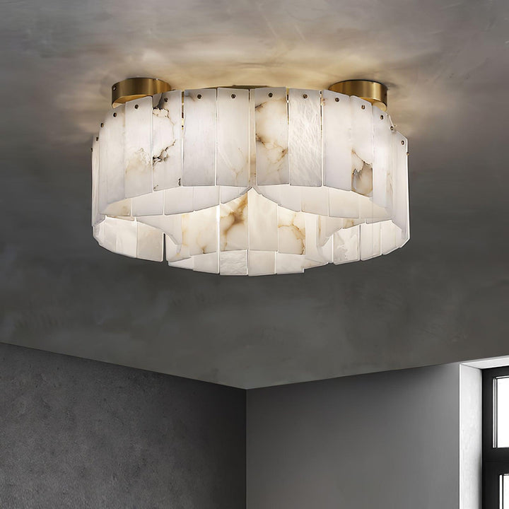 Selene Plafonnier Moderne en Albâtre - Neutralighting