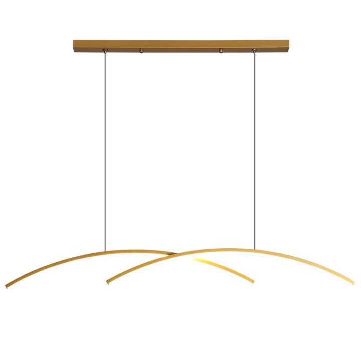 Arisha Luminaires Suspension Lineaire Minimaliste En Aluminium Pour La Cuisine Ou Salon - Neutralighting