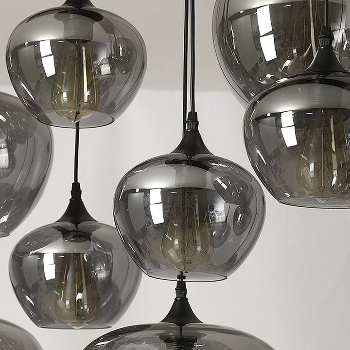 Talis Suspension en Verre Industrielle Chic - Neutralighting