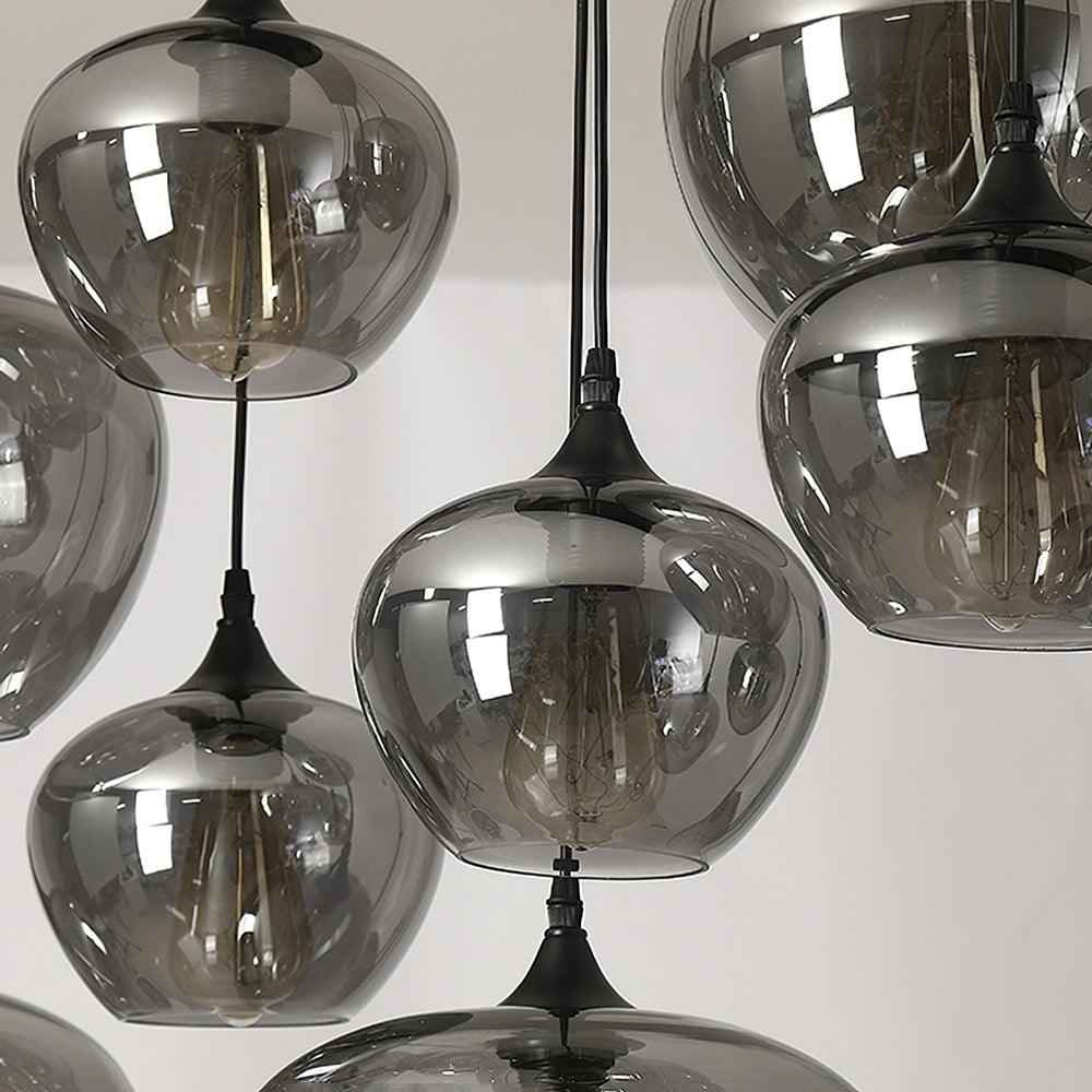 Mirelia Lampe Pendante Industrielle en Verre - Neutralighting