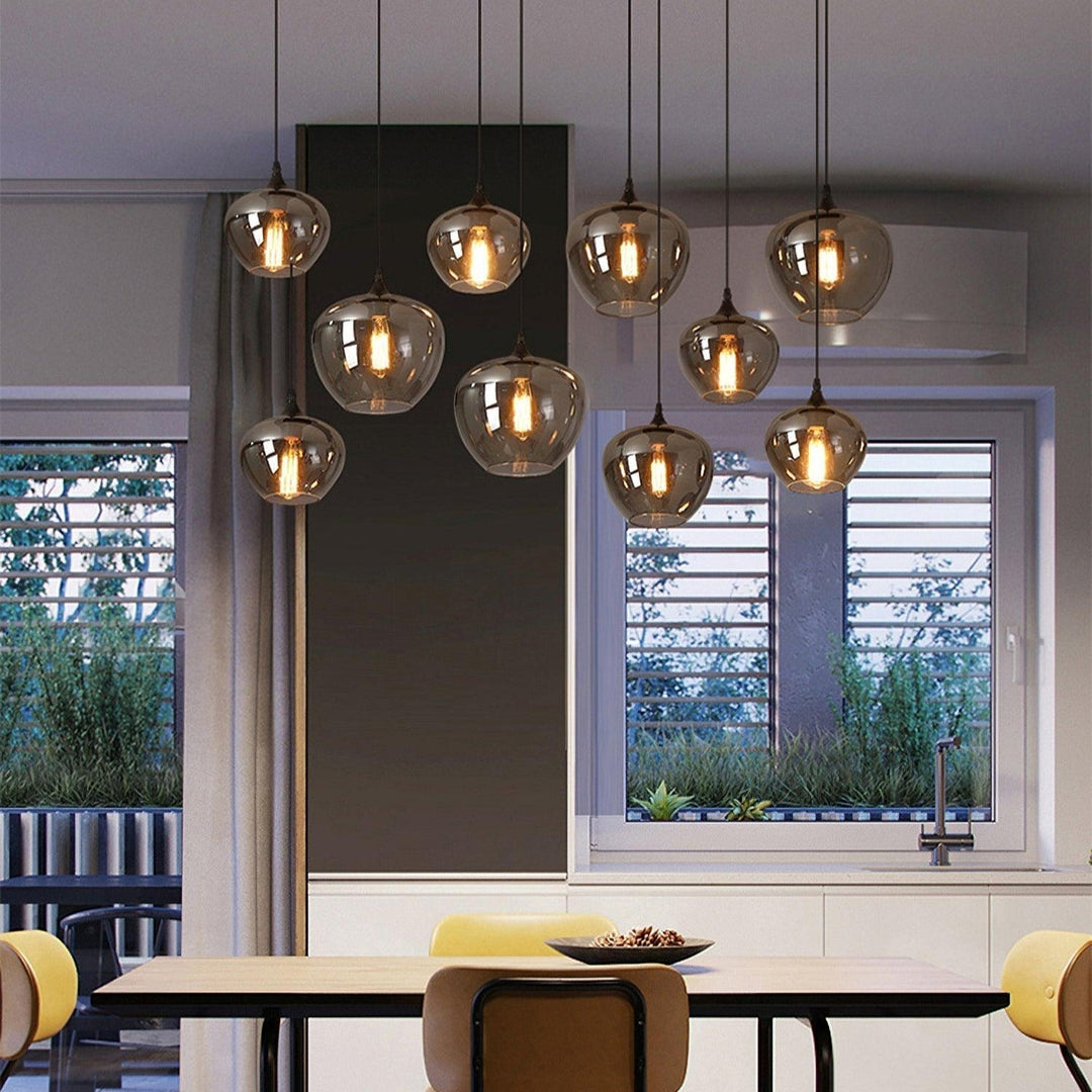 Talis Suspension en Verre Industrielle Chic - Neutralighting