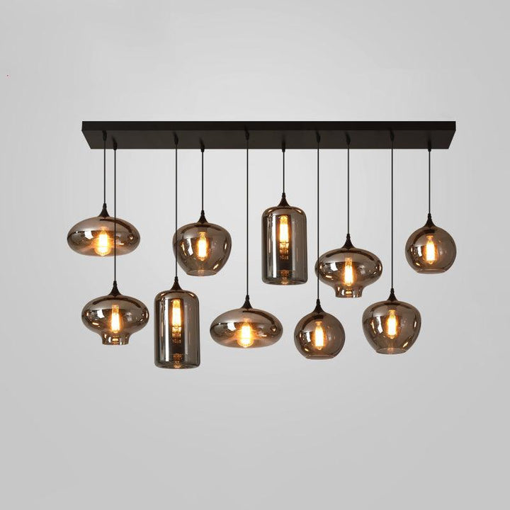 Talis Suspension en Verre Industrielle Chic - Neutralighting