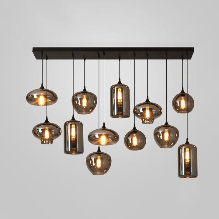 Talis Suspension en Verre Industrielle Chic - Neutralighting