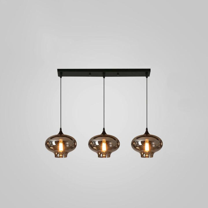 Talis Suspension en Verre Industrielle Chic - Neutralighting