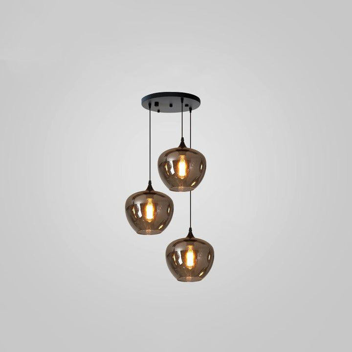 Talis Suspension en Verre Industrielle Chic - Neutralighting