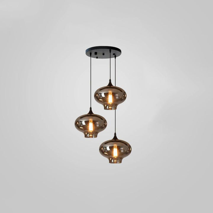 Talis Suspension en Verre Industrielle Chic - Neutralighting