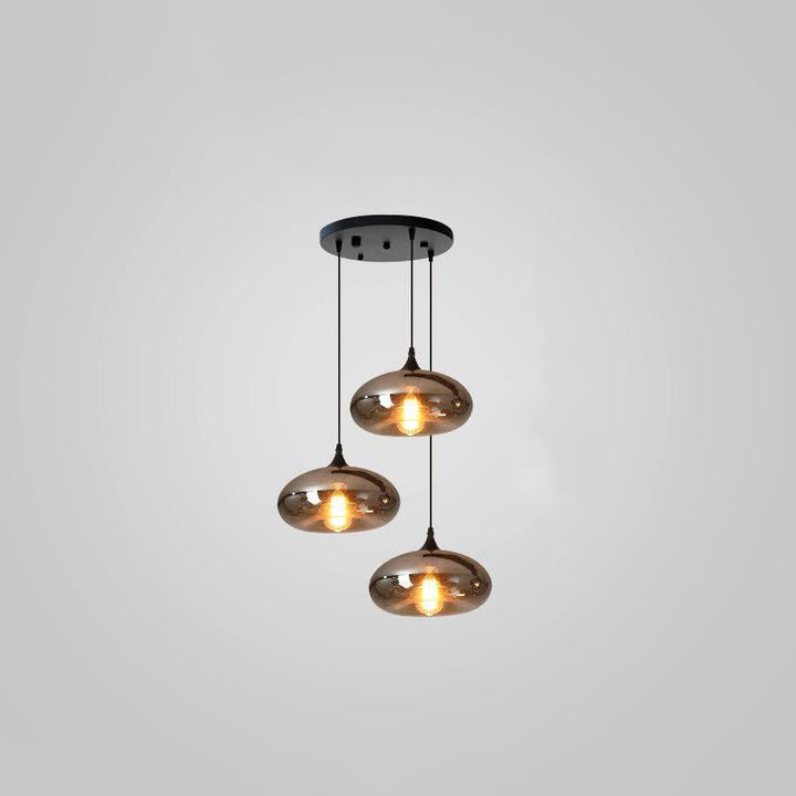 Talis Suspension en Verre Industrielle Chic - Neutralighting