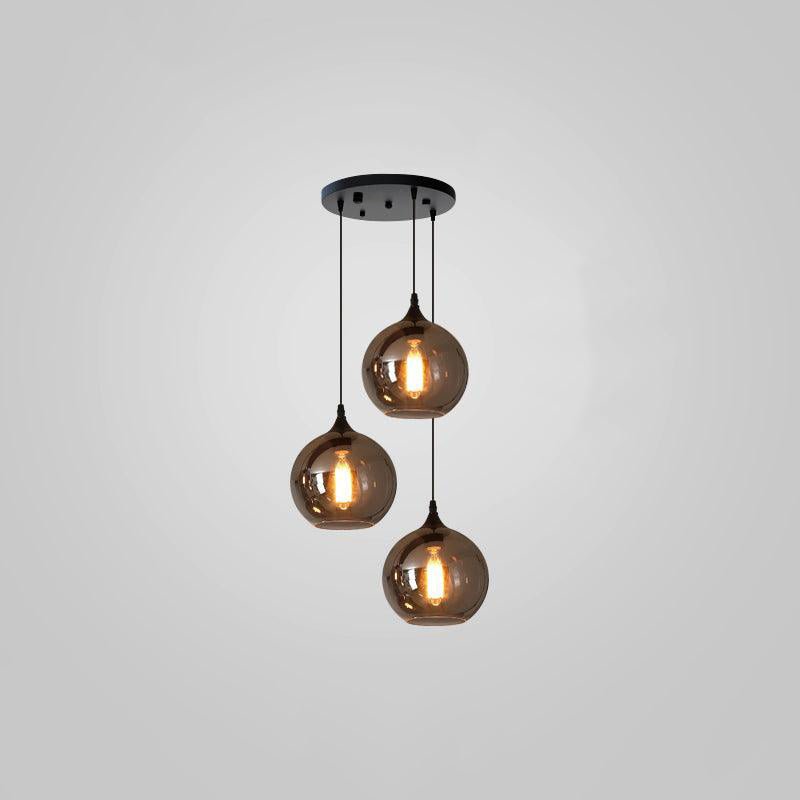 Talis Suspension en Verre Industrielle Chic - Neutralighting
