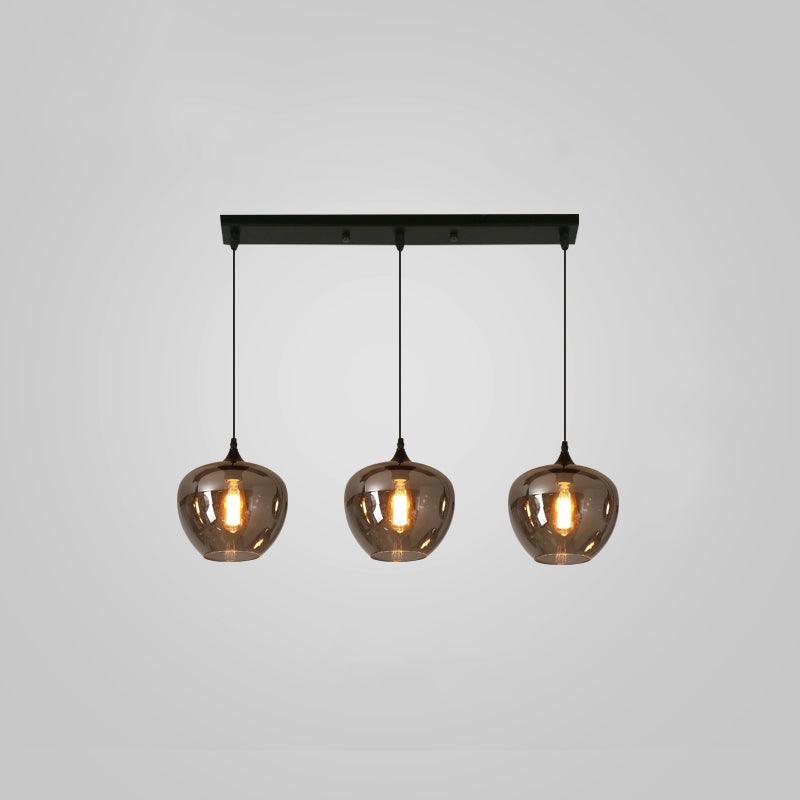 Talis Suspension en Verre Industrielle Chic - Neutralighting