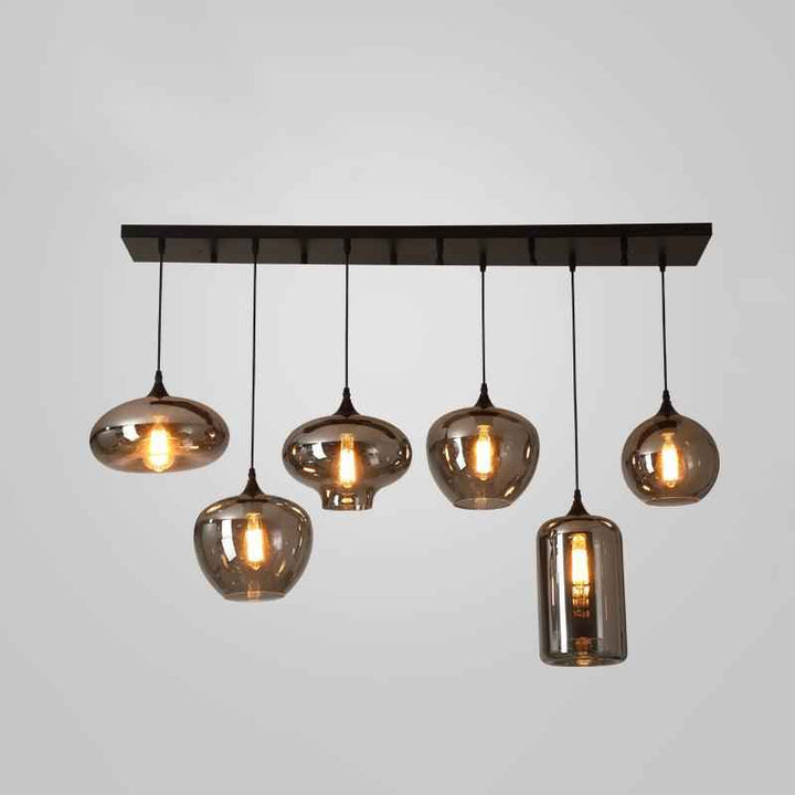 Talis Suspension en Verre Industrielle Chic - Neutralighting