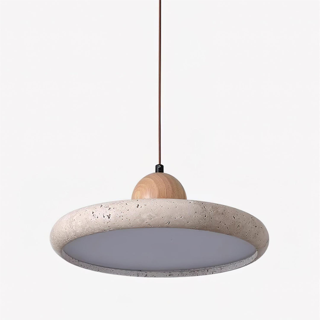 Lydia Suspension Minimaliste en Travertin - Neutralighting