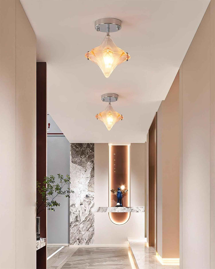 Lampe Lyra en Métal – Style Raffiné