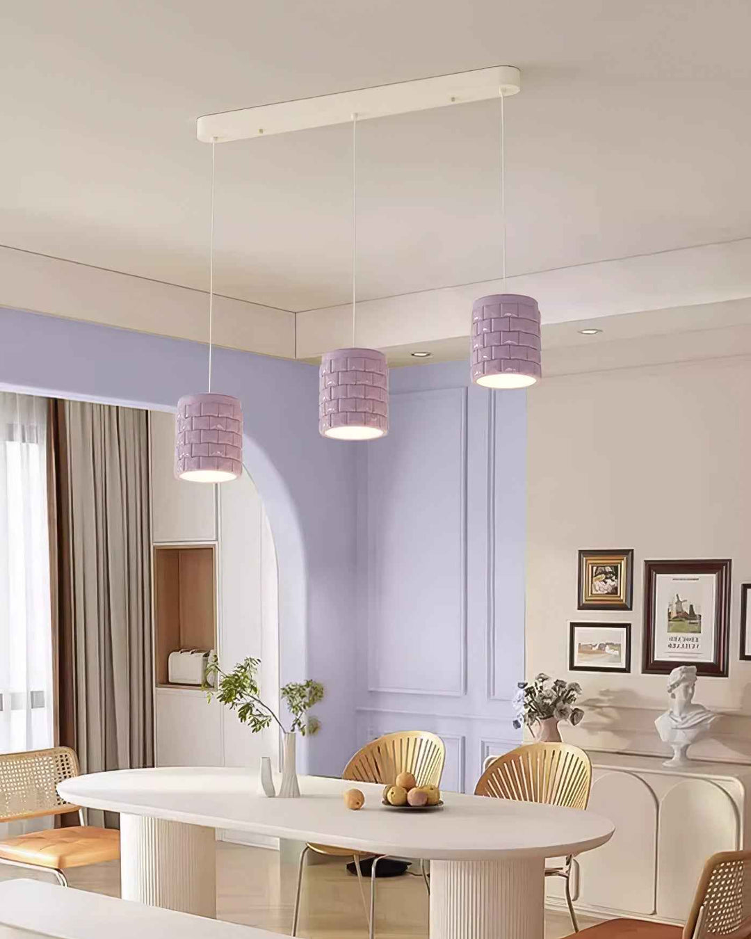 Vadoror Suspension Résine Métal Fille Minimaliste Moderne - Neutralighting
