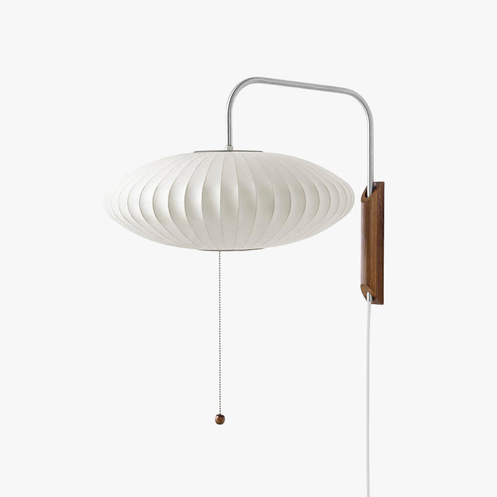Lustra Wall Sconce Walnut Ball Vakkerlight
