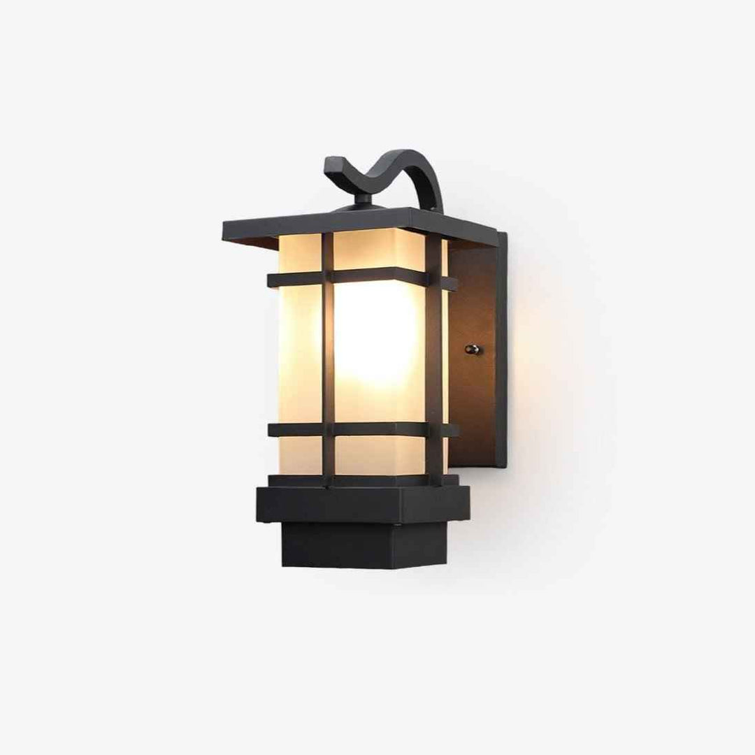 Madison Verre 25cm Noir LED
