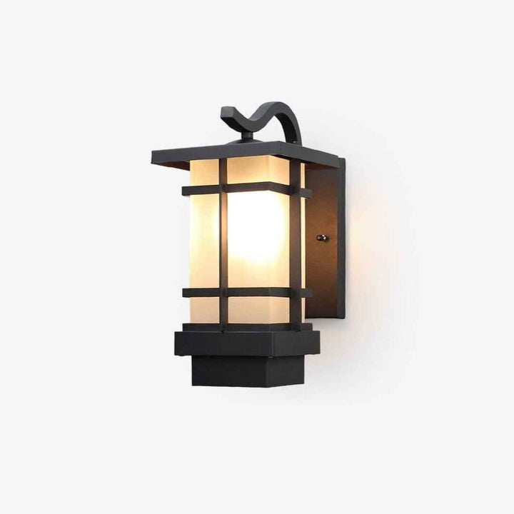 Madison Verre 25cm Noir LED