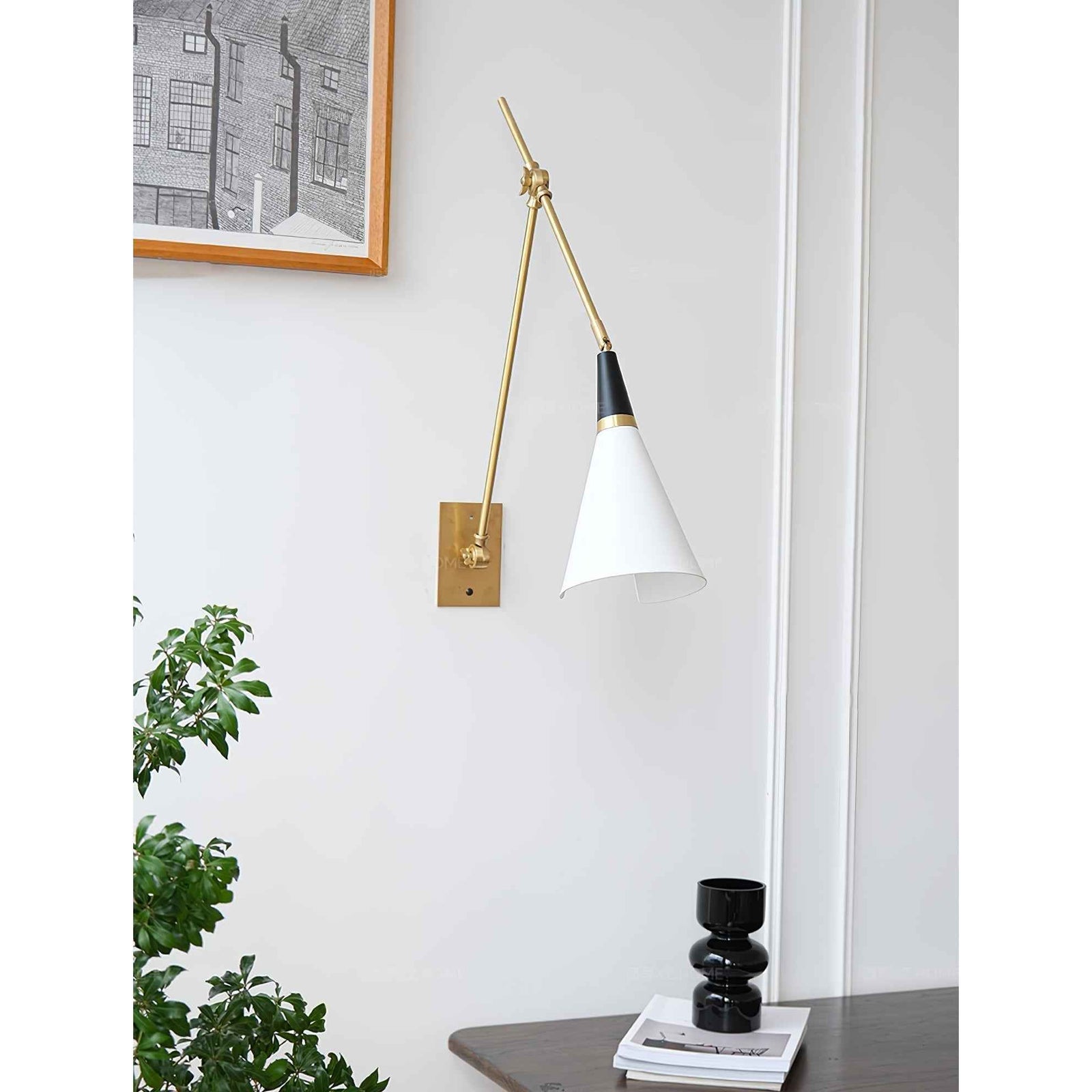 Lampe Ersila en Laiton – Design Contemporain