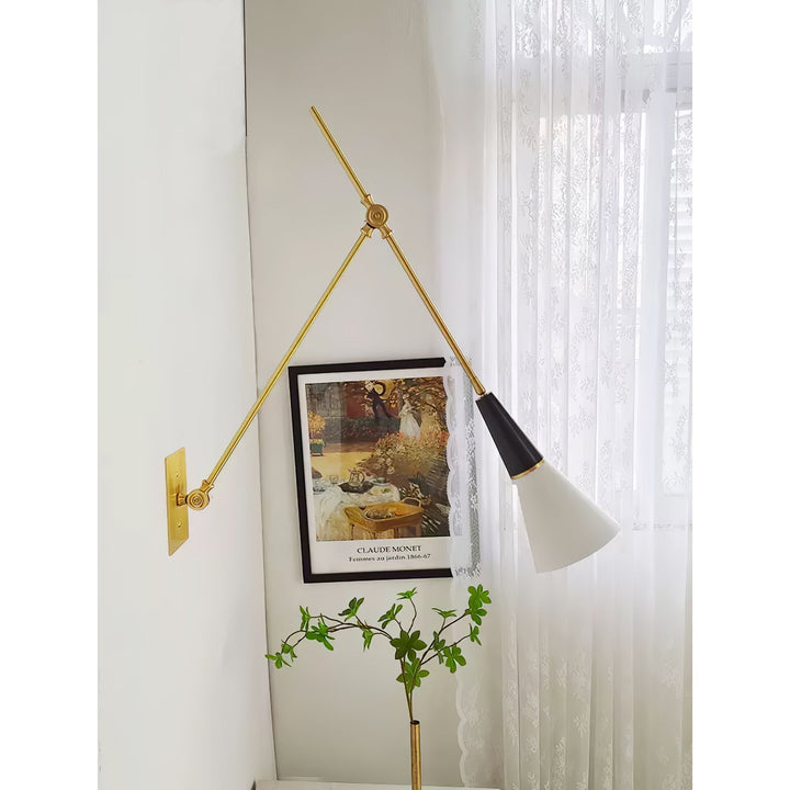 Ersila Applique Murale Laiton Métal Minimaliste Moderne - Neutralighting