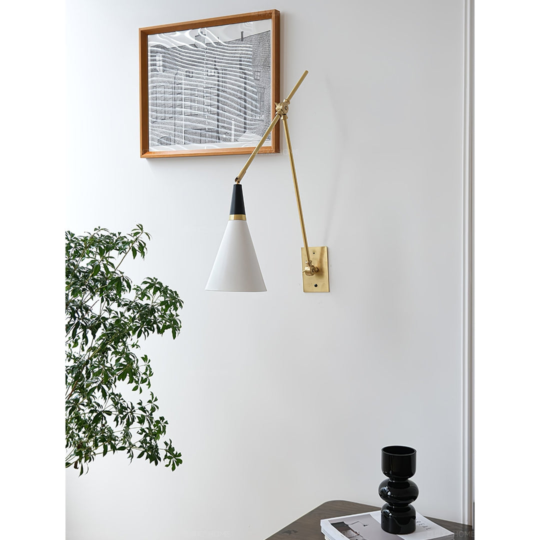 Ersila Applique Murale Laiton Métal Minimaliste Moderne - Neutralighting
