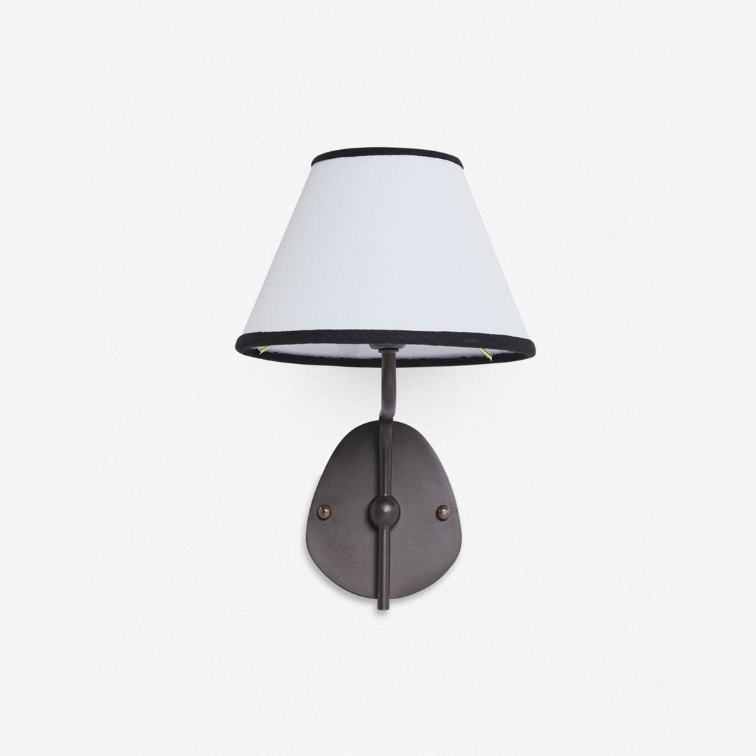 Evynor Applique Murale Laiton Tissu Industriel Vintage - Neutralighting