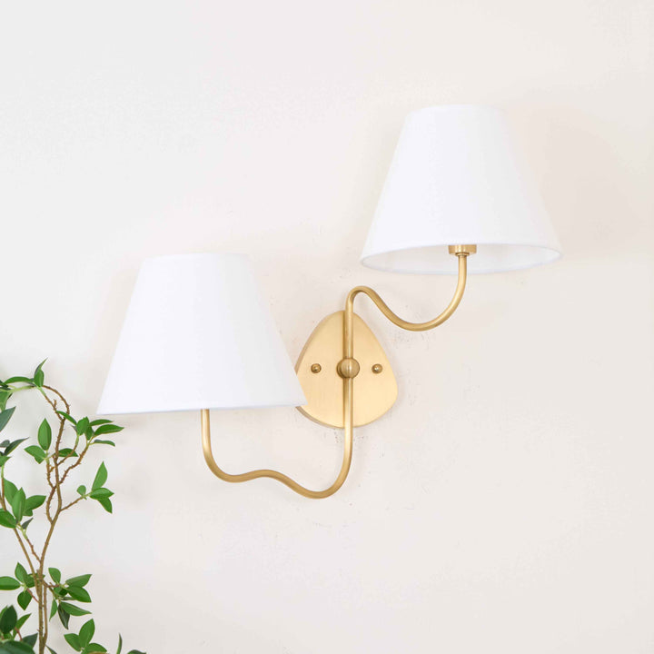 Lampe Evynor en Laiton – Design Contemporain