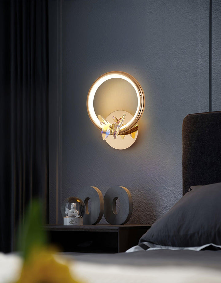 Ersoren Applique Murale Cristal Papillon Magique - Neutralighting
