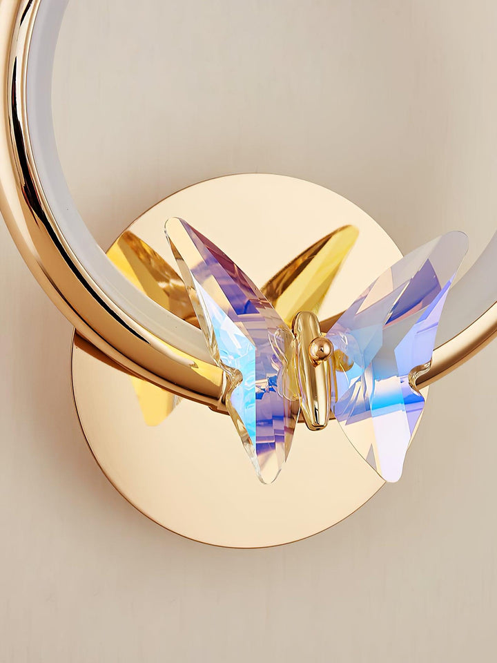 Ersoren Applique Murale Cristal Papillon Magique - Neutralighting