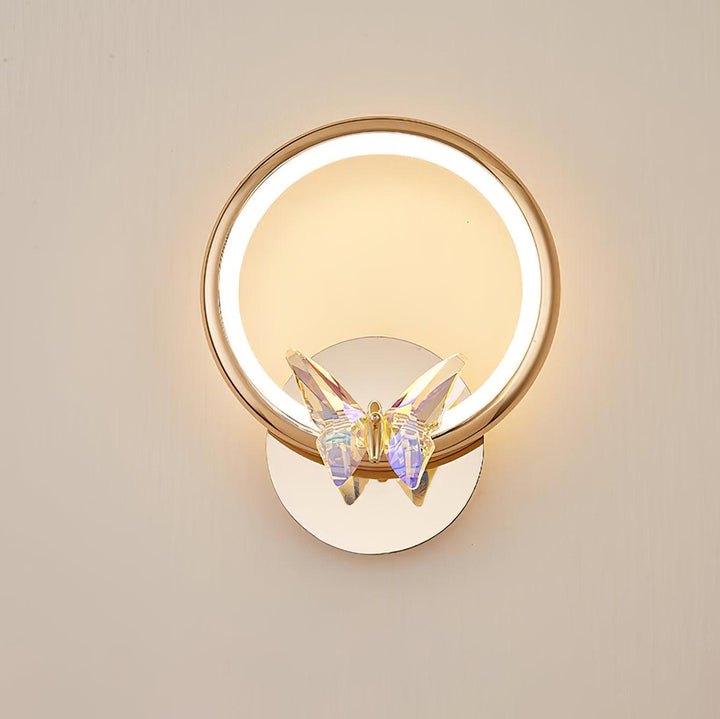 Ersoren Applique Murale Cristal Papillon Magique - Neutralighting