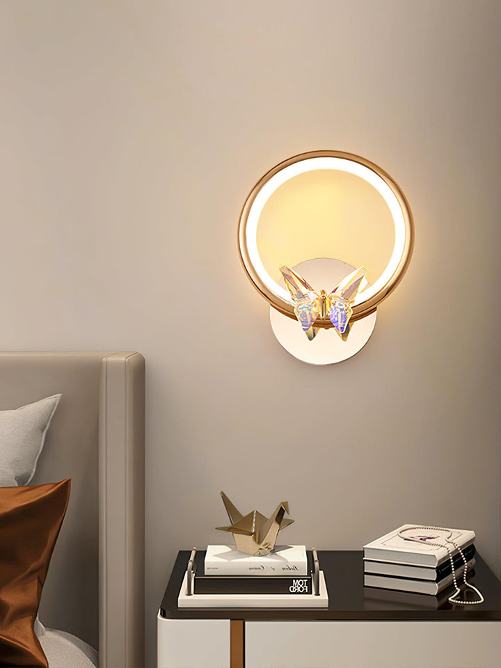 Ersoren Applique Murale Cristal Papillon Magique - Neutralighting