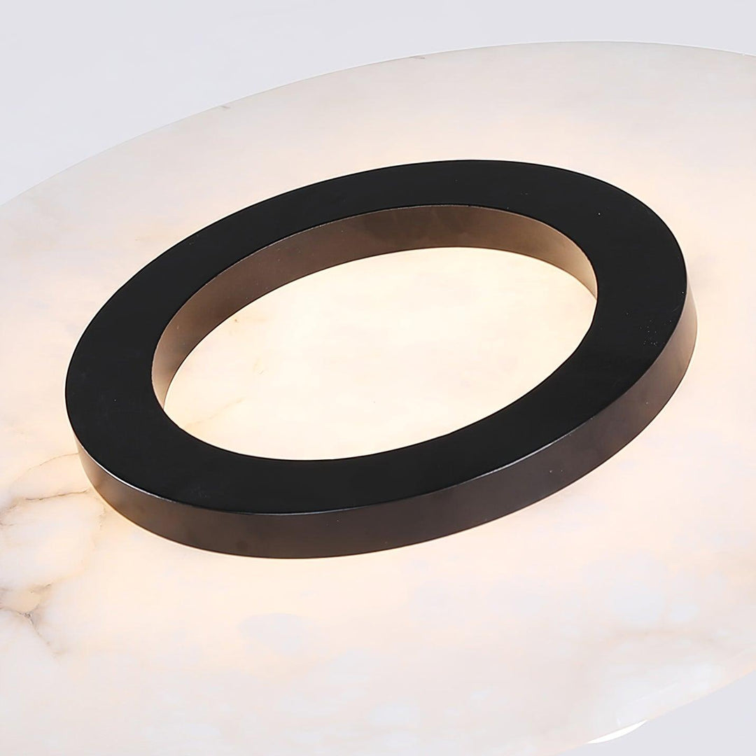 Imirila Disque Forme Verre Pendentif Lumière - Neutralighting