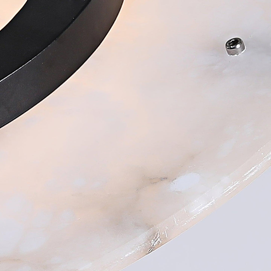 Imirila Disque Forme Verre Pendentif Lumière - Neutralighting