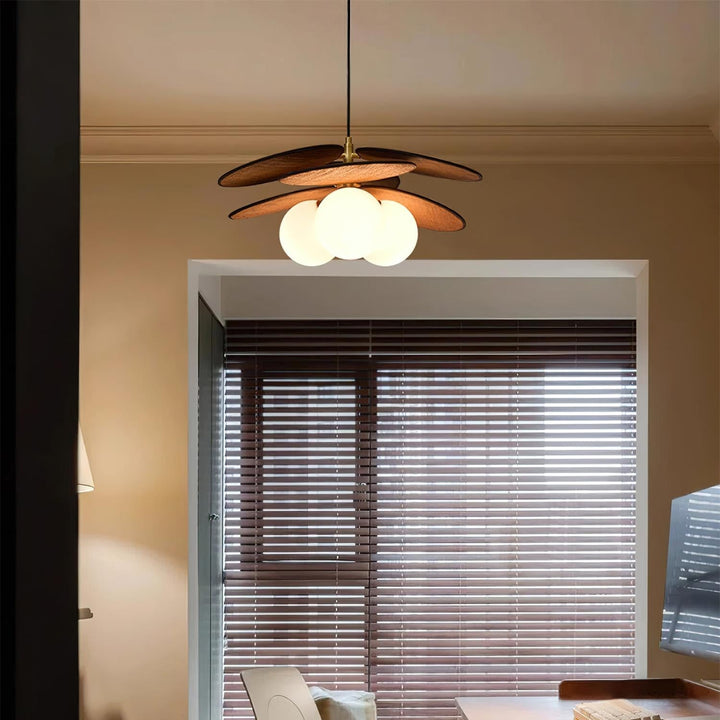 Florin Lampe Pendante Pétale en Bois - Neutralighting