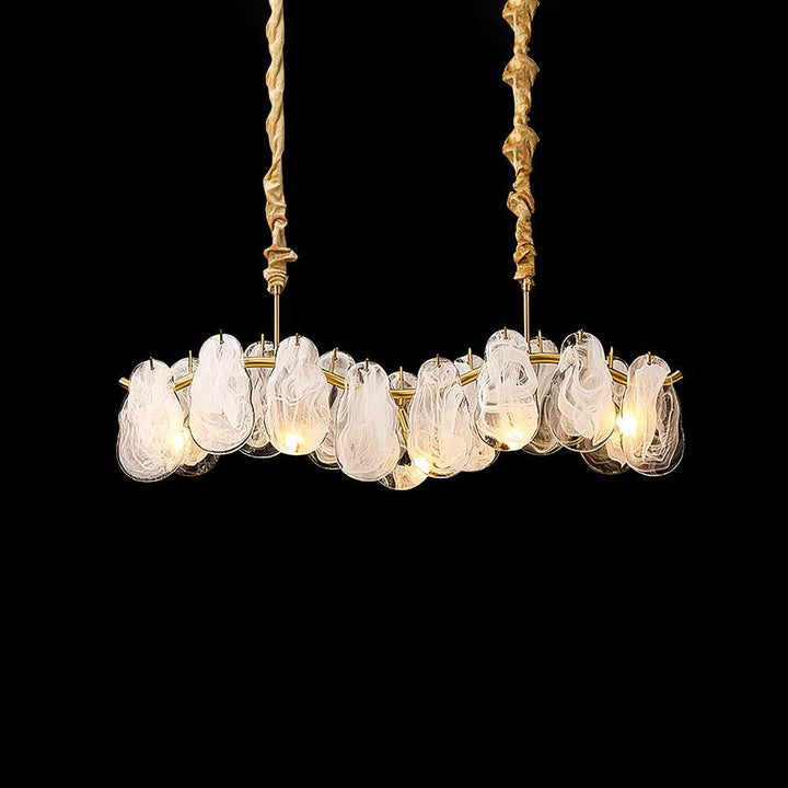 Lustra Chandelier Panneaux en Verre Nuage - Neutralighting