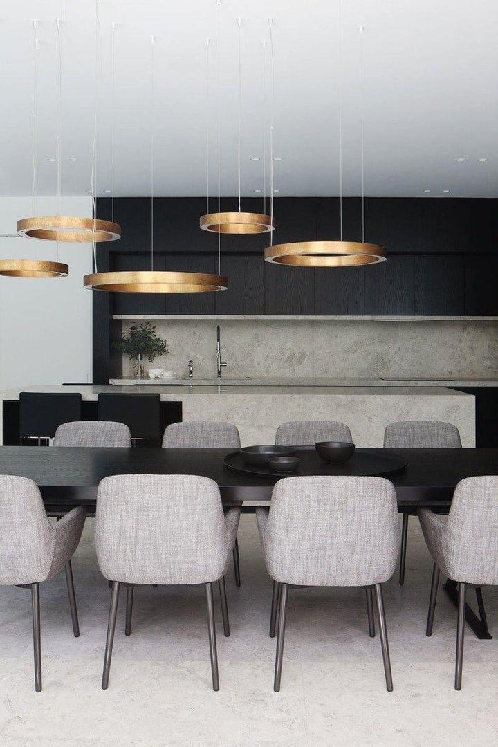 Lustra Lampe Pendante Dorée Moderne - Neutralighting