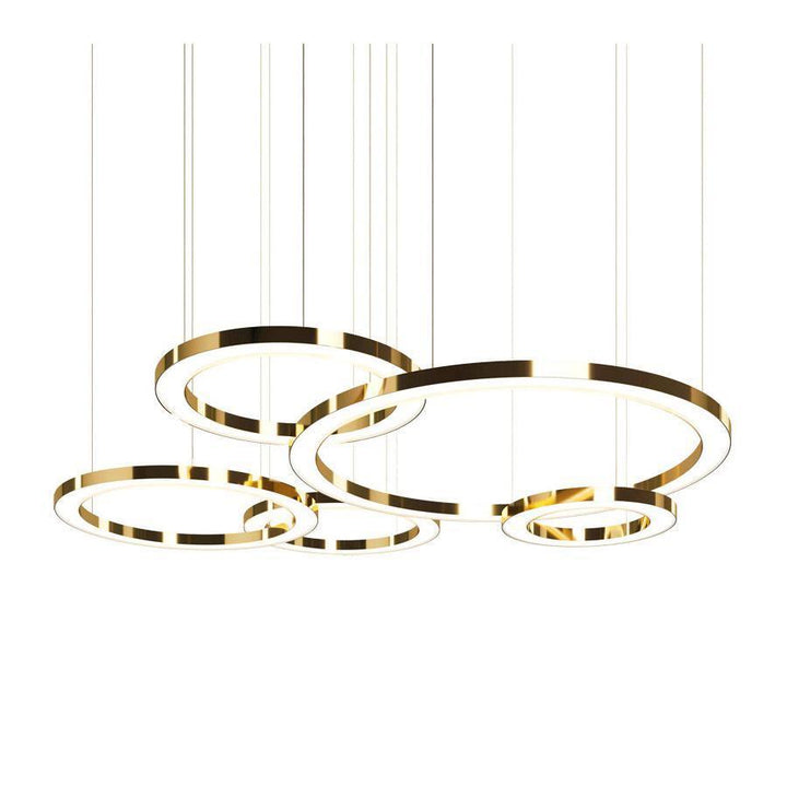 Lustra Lampe Pendante Dorée Moderne - Neutralighting
