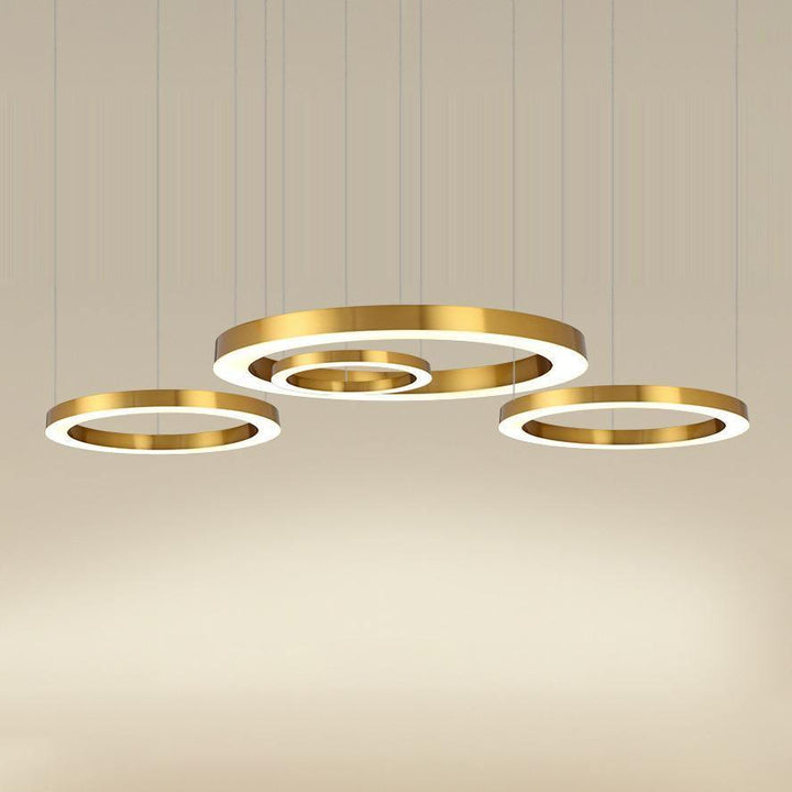 Lustra Lampe Pendante Dorée Moderne - Neutralighting