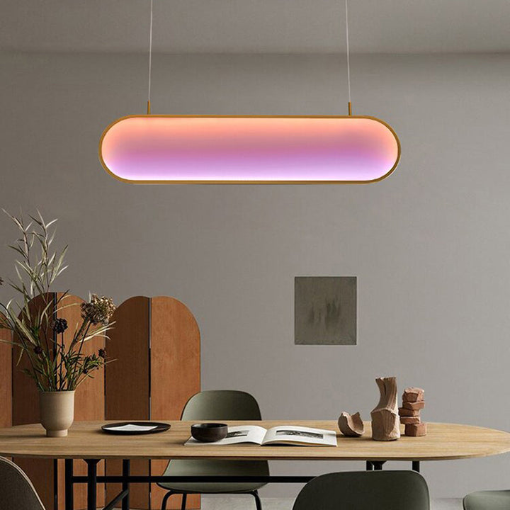 Valentina Suspension Ronde Contemporaine, Métal/Acrylique, Noir/Or/Argent, Cuisine/Salon - Neutralighting