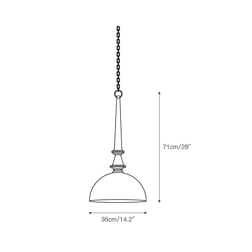 Ilshaos Suspension Bois Métal Industriel Vintage - Neutralighting