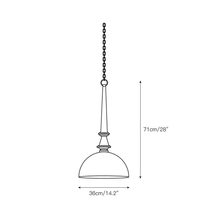 Ilshaos Suspension Bois Métal Industriel Vintage - Neutralighting