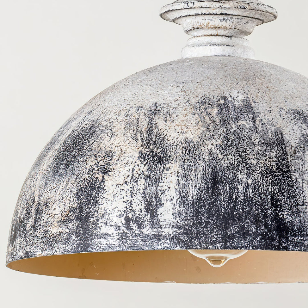 Ilshaos Suspension Bois Métal Industriel Vintage - Neutralighting