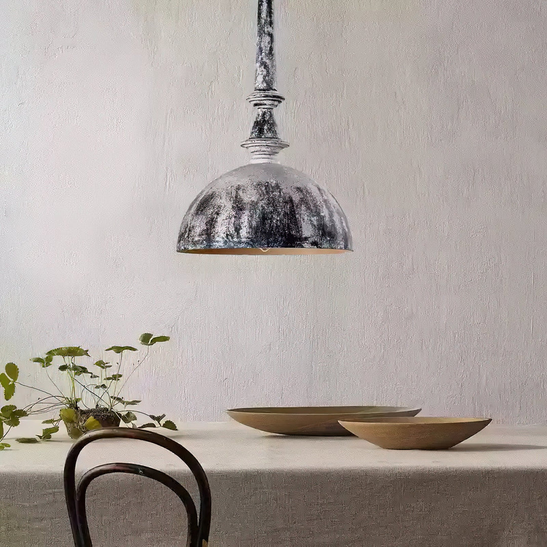 Ilshaos Suspension Bois Métal Industriel Vintage - Neutralighting